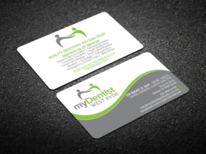 Business Card Design by Verified artistry (Design garden) for myDentist West Ryde | Design: #11394666