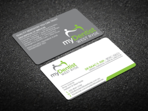 Business Card Design by Verified artistry (Design garden) for myDentist West Ryde | Design: #11394667