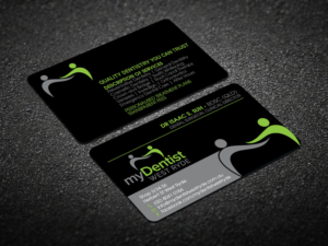 Business Card Design by Verified artistry (Design garden) for myDentist West Ryde | Design: #11394674