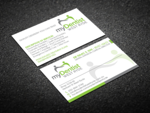 Business Card Design by Verified artistry (Design garden) for myDentist West Ryde | Design: #11394677