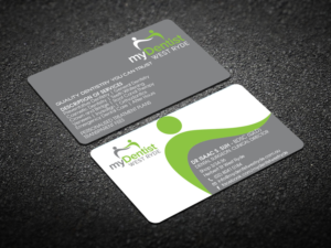 Business Card Design by Verified artistry (Design garden) for myDentist West Ryde | Design: #11394678