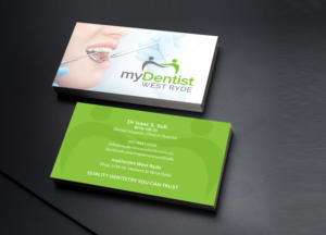 Business Card Design by Creations Box 2015 for myDentist West Ryde | Design: #11396040