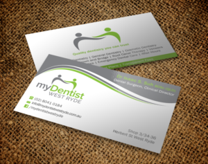 Visitenkarten-Design von Brand aid für myDentist West Ryde | Design: #11399976