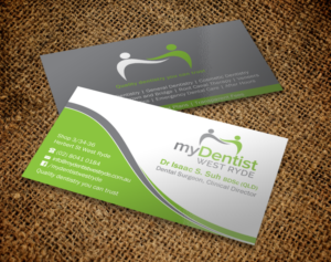Visitenkarten-Design von Brand aid für myDentist West Ryde | Design: #11399978