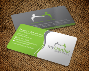 Visitenkarten-Design von Brand aid für myDentist West Ryde | Design: #11399979