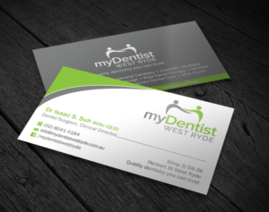 Business Card Design by Brand aid for myDentist West Ryde | Design: #11399982