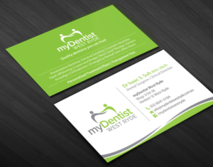Business Card Design by chandrayaan.creative for myDentist West Ryde | Design: #11390356
