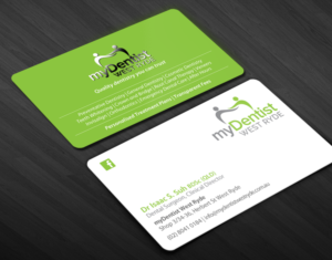 Business Card Design by chandrayaan.creative for myDentist West Ryde | Design: #11390359