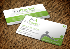 Business Card Design by chandrayaan.creative for myDentist West Ryde | Design: #11390360