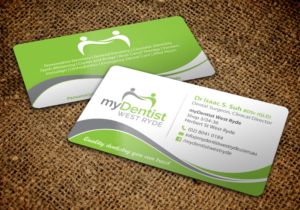 Business Card Design by chandrayaan.creative for myDentist West Ryde | Design: #11390366