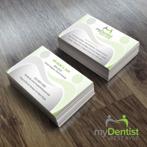 Visitenkarten-Design von Creative Jiniya für myDentist West Ryde | Design: #11444684