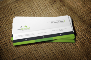 Visitenkarten-Design von shachibelani für myDentist West Ryde | Design: #11440850