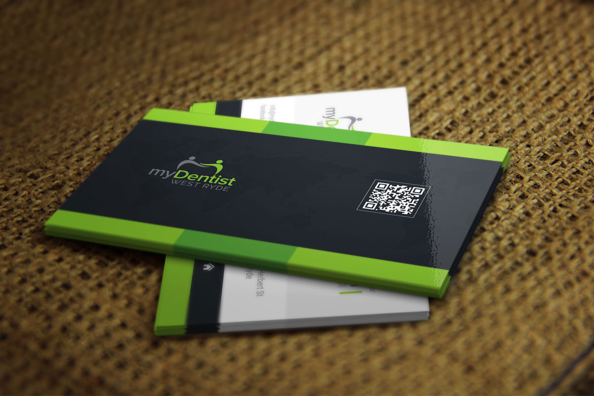 Visitenkarten-Design von shachibelani für myDentist West Ryde | Design #11441096
