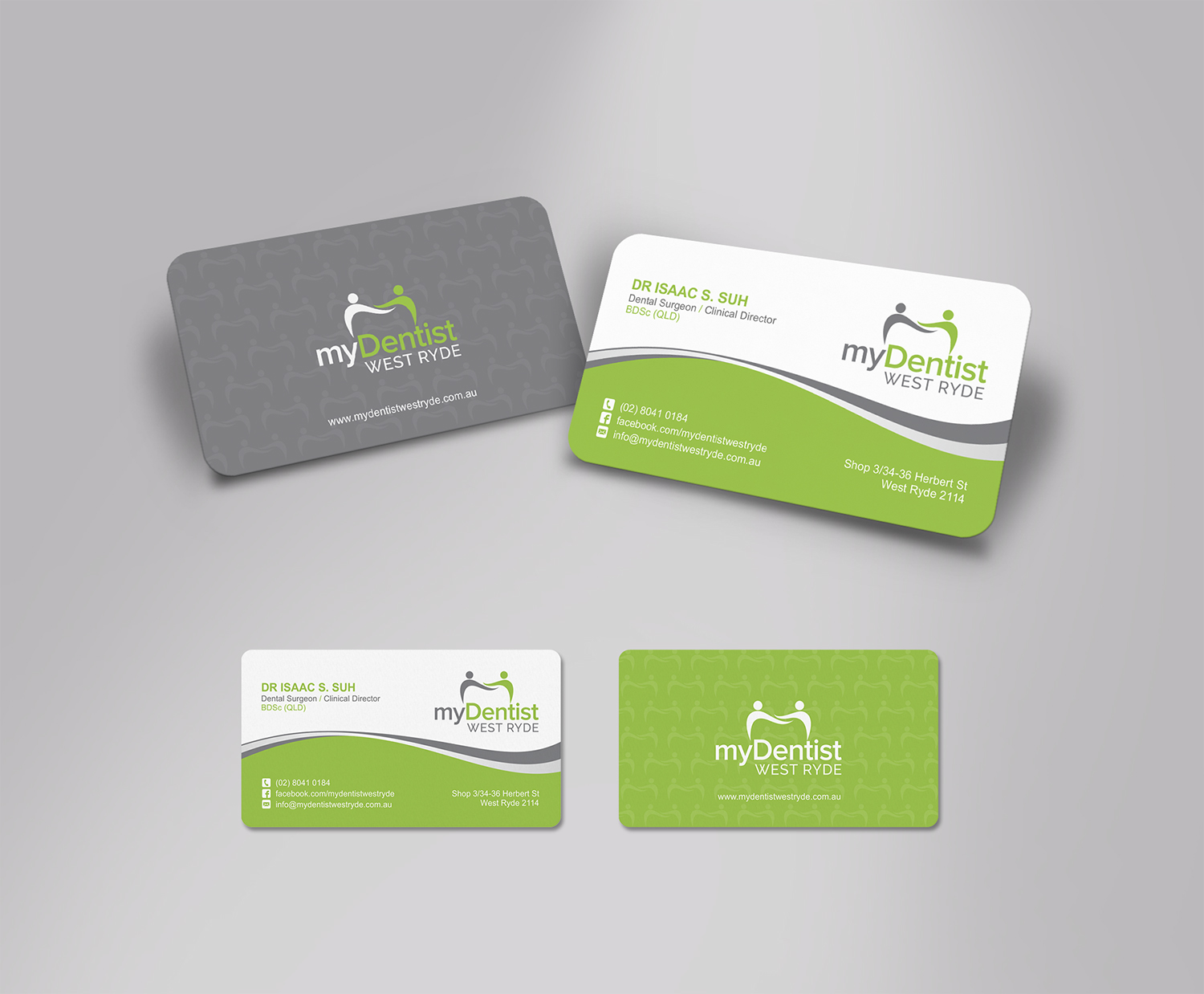 Business Card Design by logodentity for myDentist West Ryde | Design #11387150