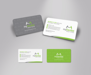Business Card Design by logodentity for myDentist West Ryde | Design: #11479437