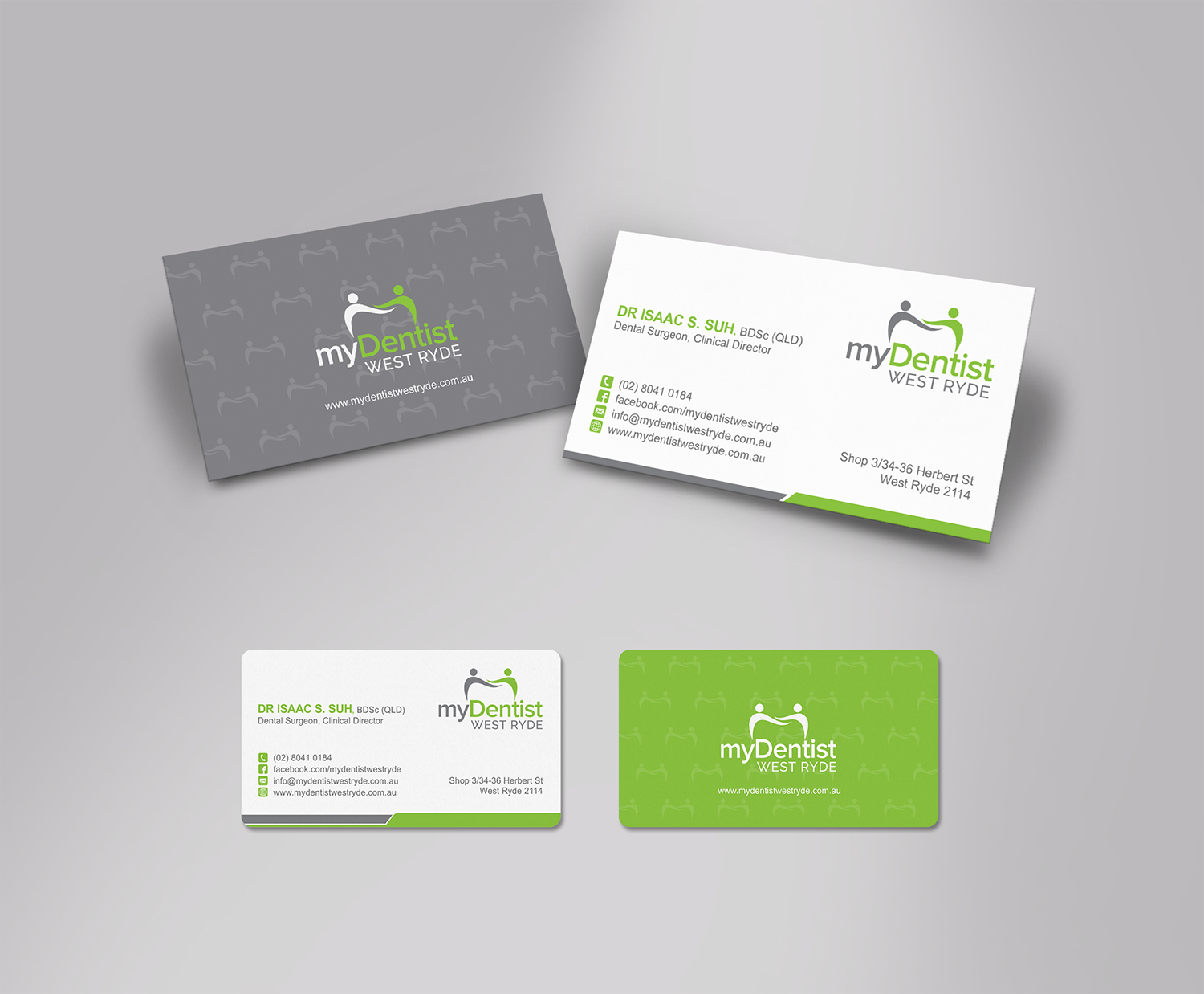 Business Card Design by logodentity for myDentist West Ryde | Design #11479438