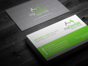 Business Card Design by logodentity for myDentist West Ryde | Design: #11479523