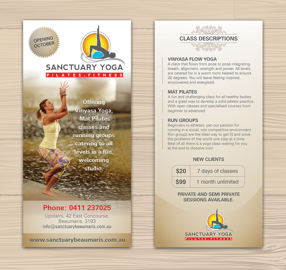 Flyer Design by Karen Gameiro for this project | Design #2363417