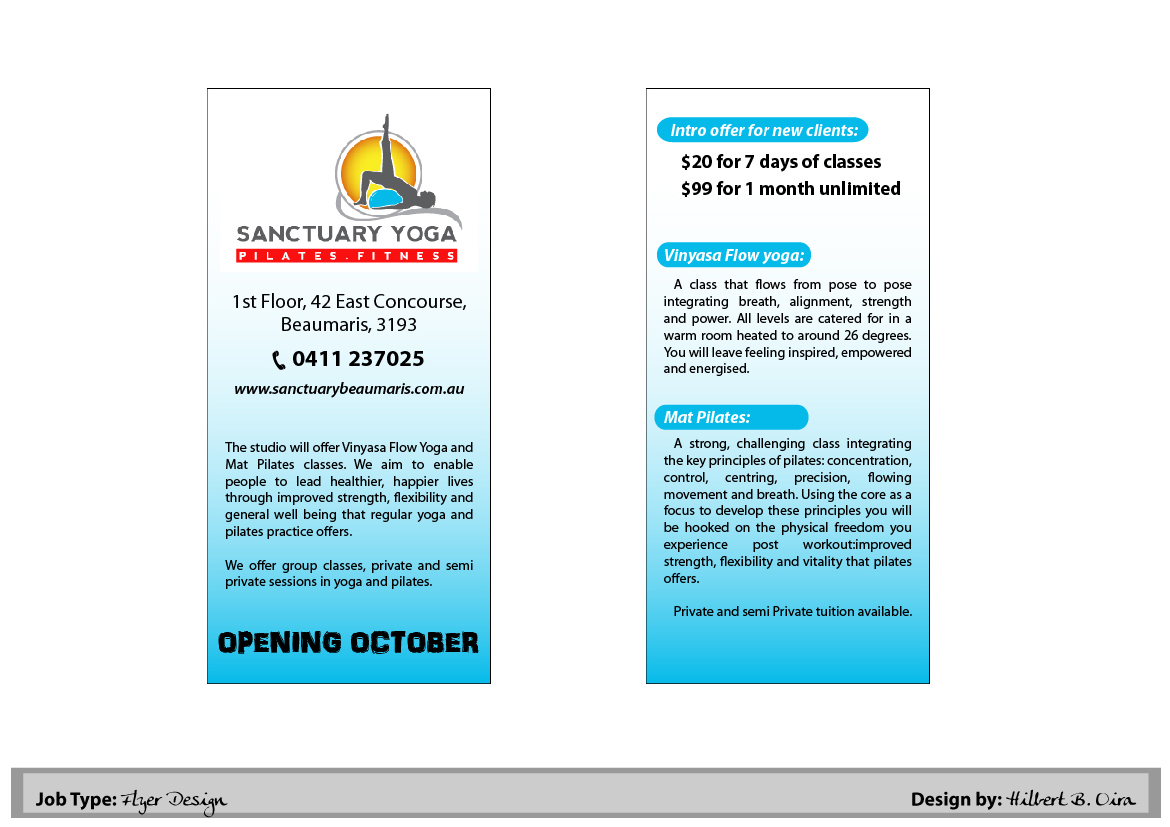 Diseño de Flyer por henjie para este proyecto | Diseño #2338460