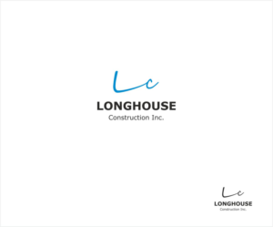 Logo Design by exit for Longhouse Remodeling & Construction | Design: #11433375