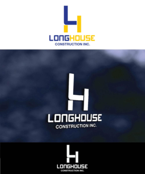 Logo Design by joliau for Longhouse Remodeling & Construction | Design: #11387144
