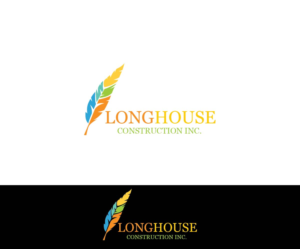 Logo-Design von joliau für Longhouse Remodeling & Construction | Design: #11659823