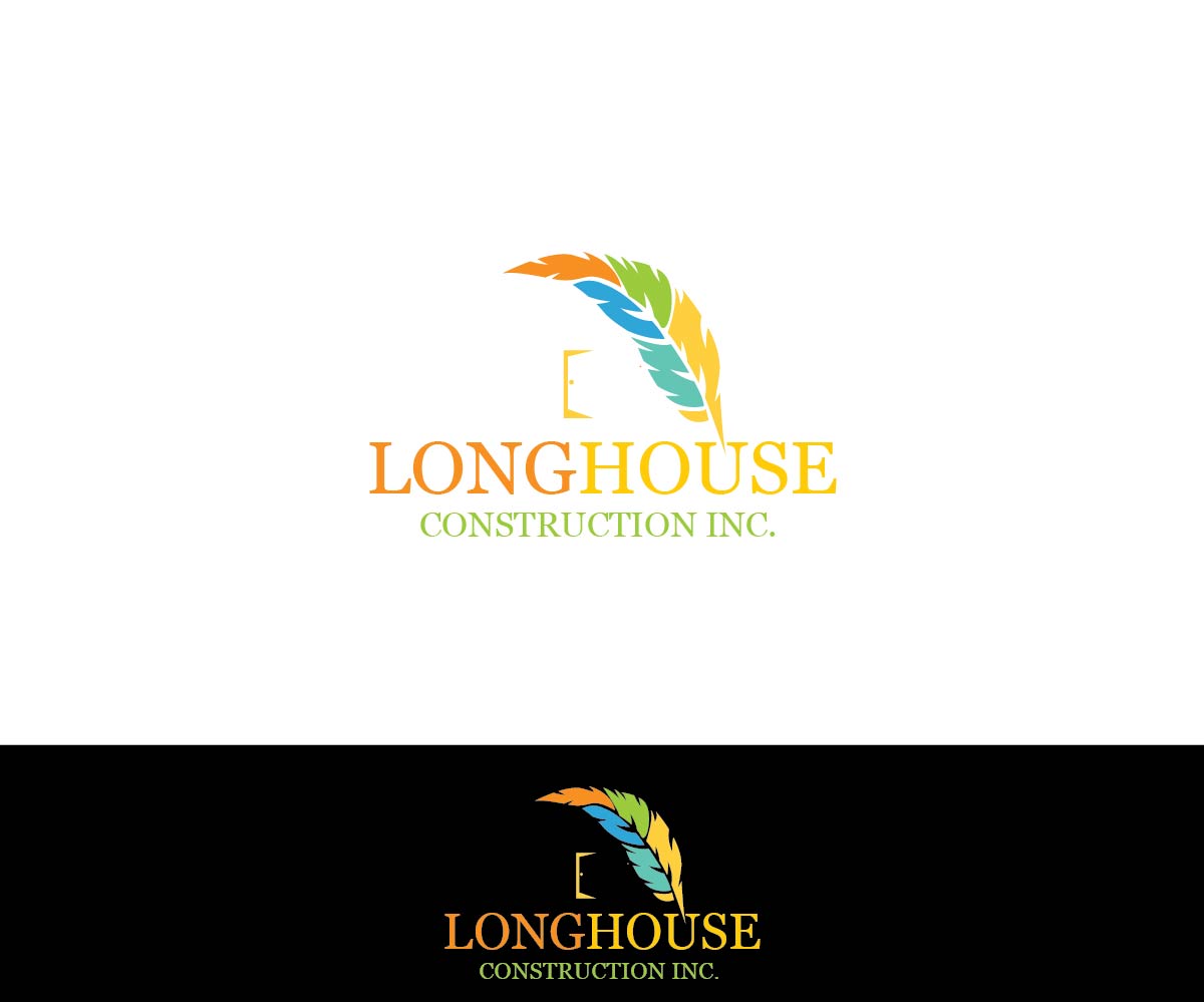Logo Design by joliau for Longhouse Remodeling & Construction | Design #11659824