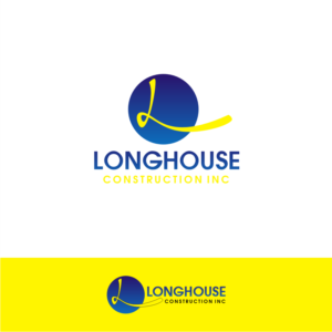 Logo Design by Arham Hidayat for Longhouse Remodeling & Construction | Design: #11489943