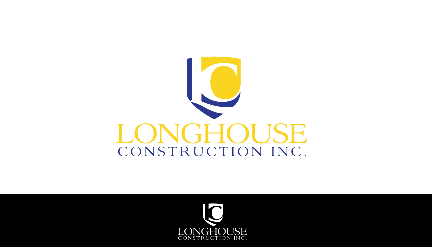 Logo Design by parshdelhi for Longhouse Remodeling & Construction | Design #11436219
