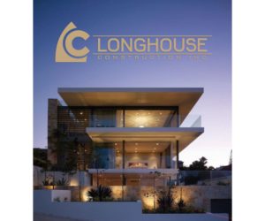 Logo-Design von NEX für Longhouse Remodeling & Construction | Design: #11656560