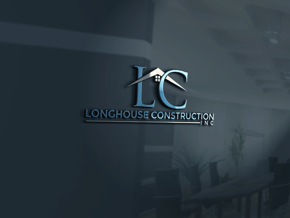 Logo Design by DESIGN Services JK for Longhouse Remodeling & Construction | Design #11496174