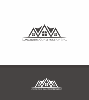 Logo-Design von Optimistic_Studio für Longhouse Remodeling & Construction | Design: #11666594