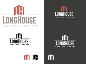 Logo Design by dodamerenda for Longhouse Remodeling & Construction | Design #11512335
