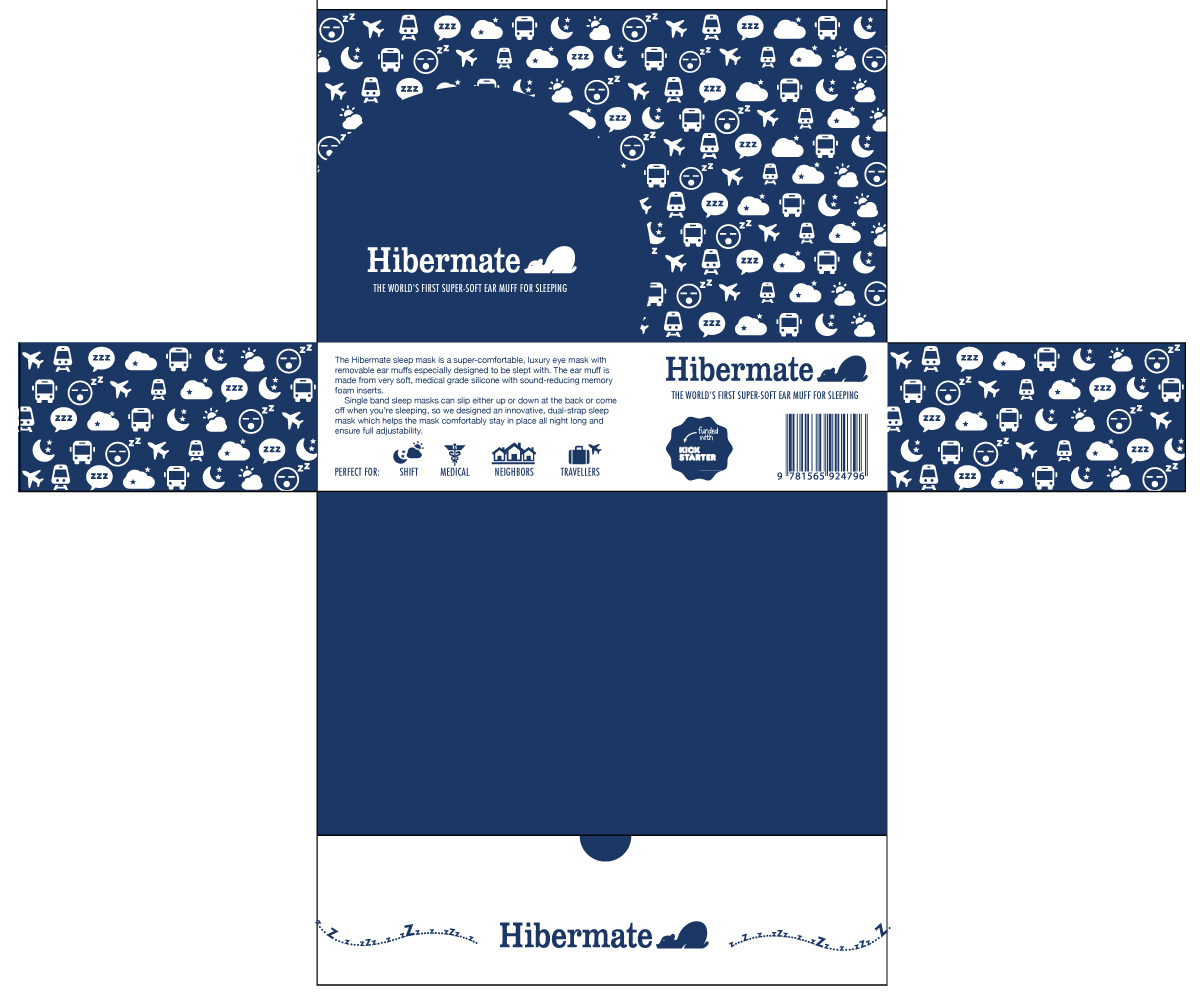 Packaging Design by  Beamer for Hibermate Pty Ltd | Design #2339697