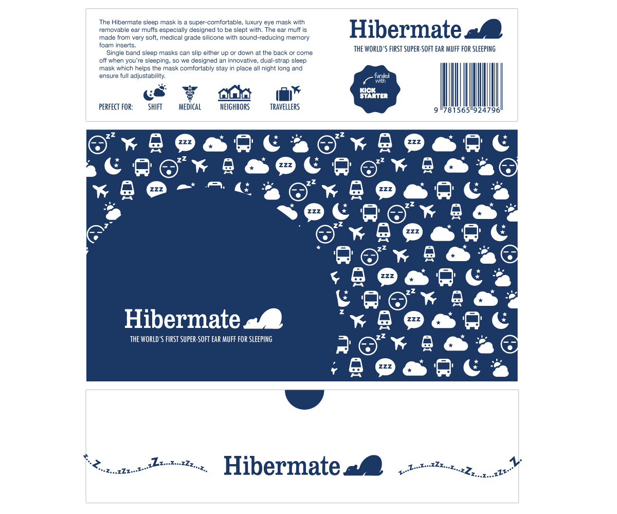 Packaging Design by  Beamer for Hibermate Pty Ltd | Design #2339798