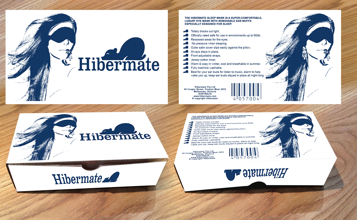 Packaging Design by VEGA-Designs for Hibermate Pty Ltd | Design #2332490
