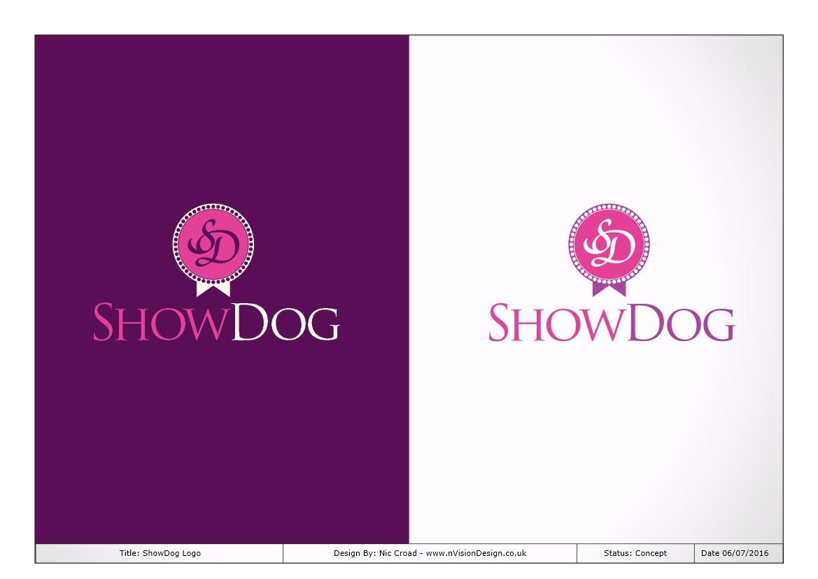 Logo Design by nvisiondesign.co.uk for ShowDog | Design #11406360