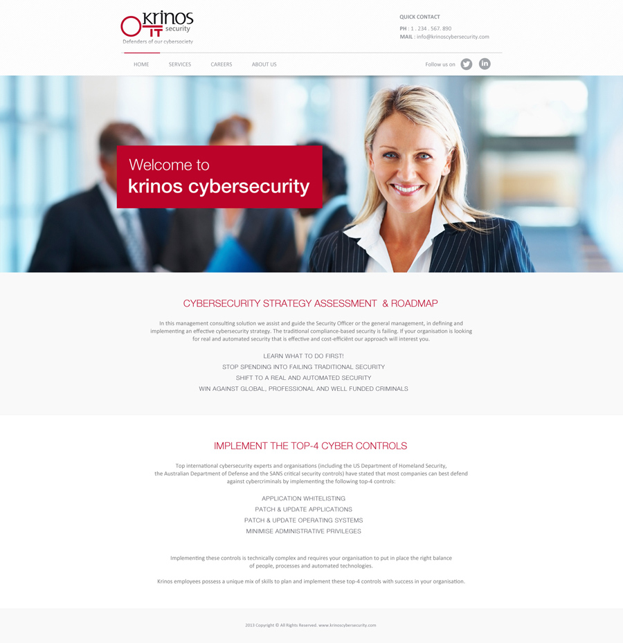 Web Design by VijayaDesign for this project | Design #2385579