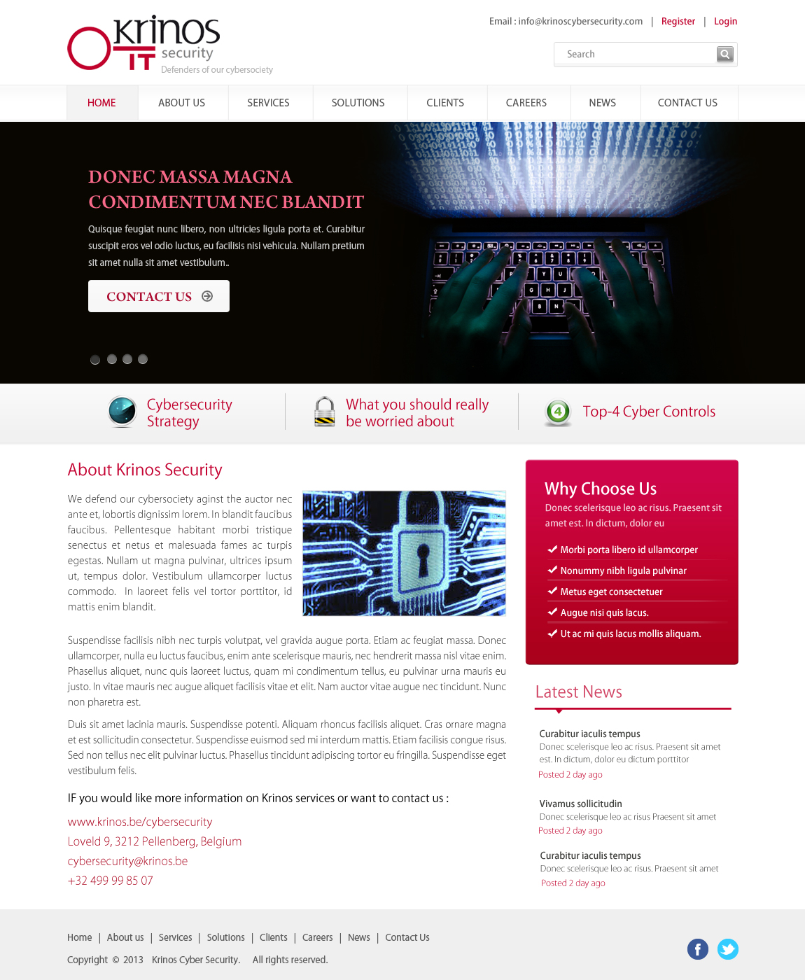 Web Design by pb for this project | Design #2367492