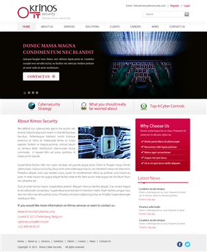 Web Design by pb for this project | Design: #2367492