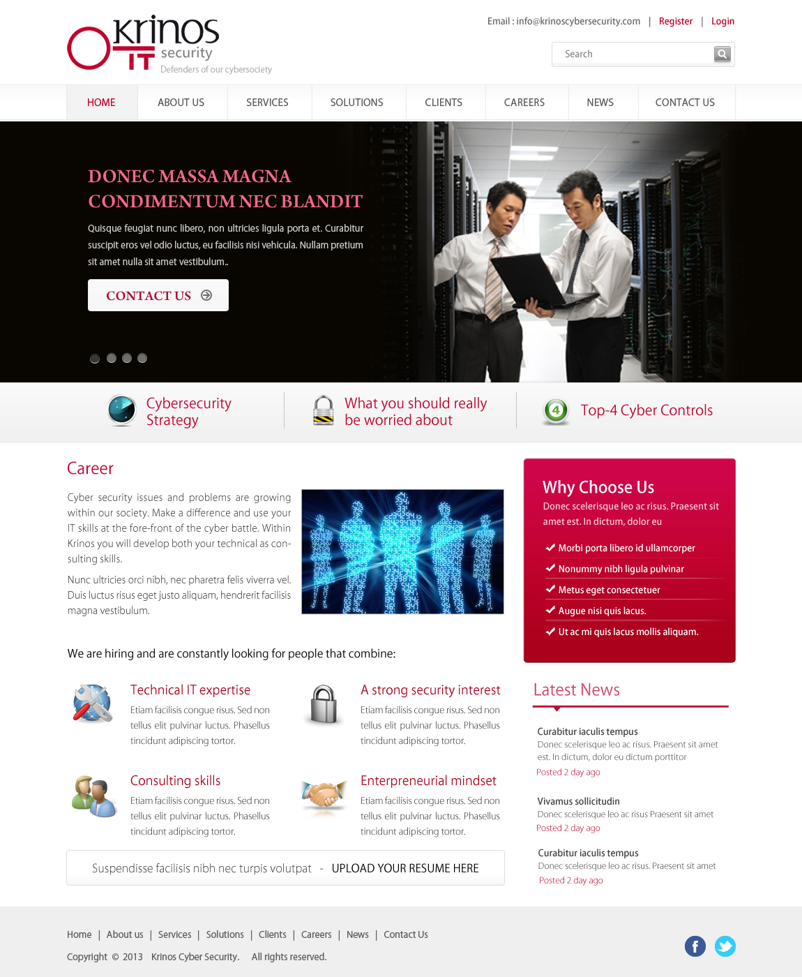 Web Design by pb for this project | Design: #2367493