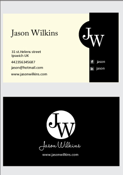 Business Card Design by Aami