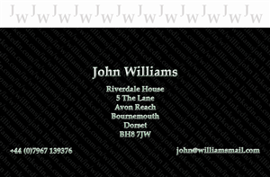 Business Card Design by  Ladyluck Innovations for this project | Design: #2372466