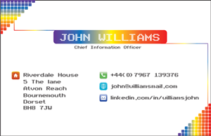 Business Card Design by  Zaahid Izer for this project | Design: #2375901