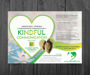 Flyer for Compassion training days | Diseño de Flyer por Cut and Glue