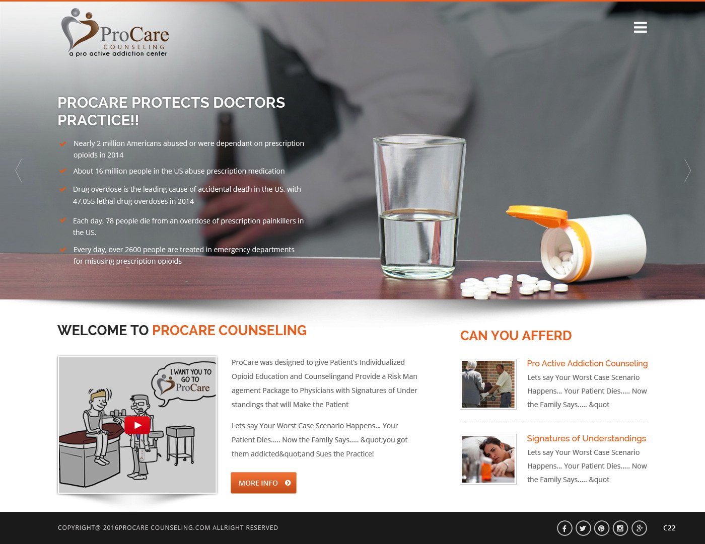 Web Design by pb for Pro Care Counseling | Design #11400368