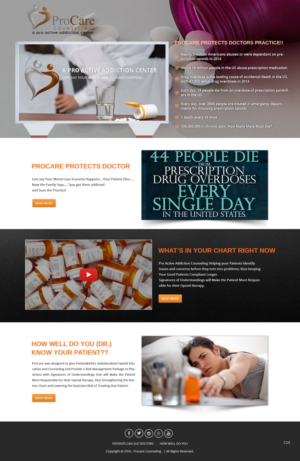 Web Design by pb for Pro Care Counseling | Design: #11400369