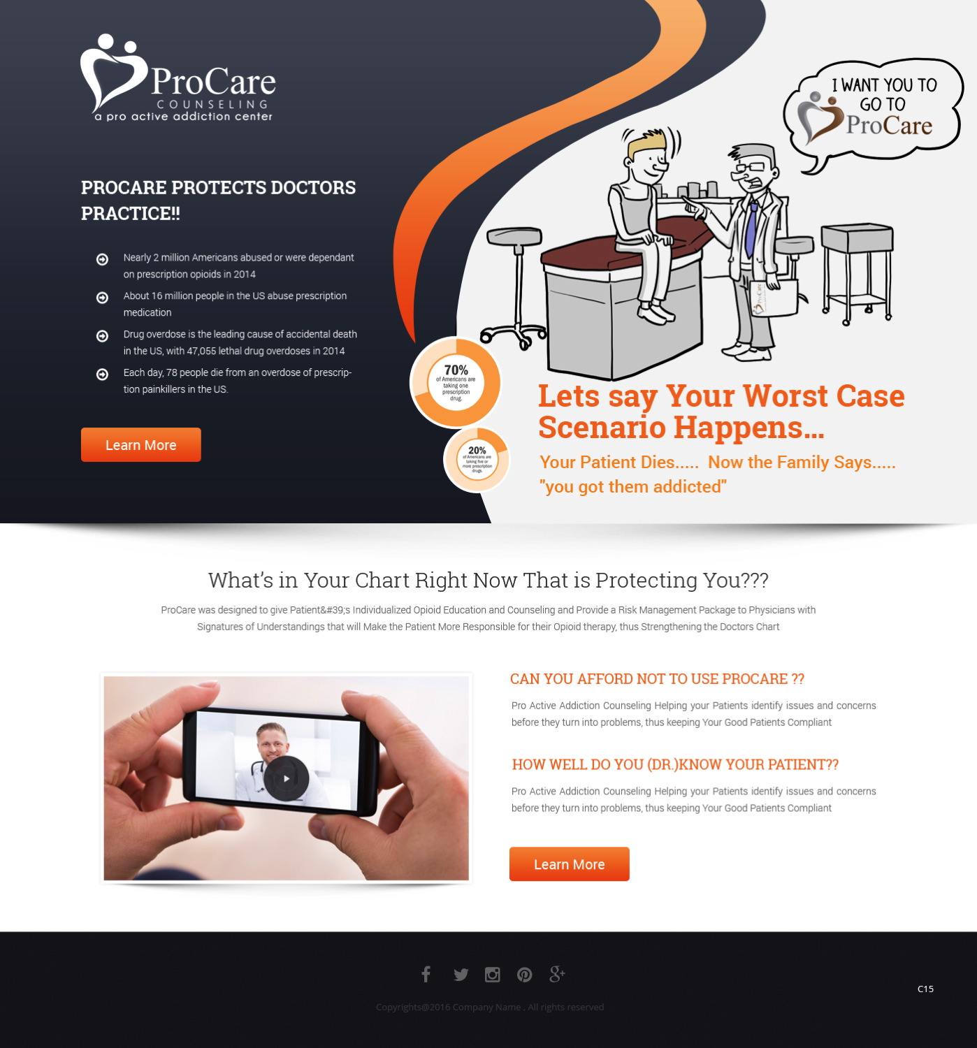 Web Design by pb for Pro Care Counseling | Design #11400374