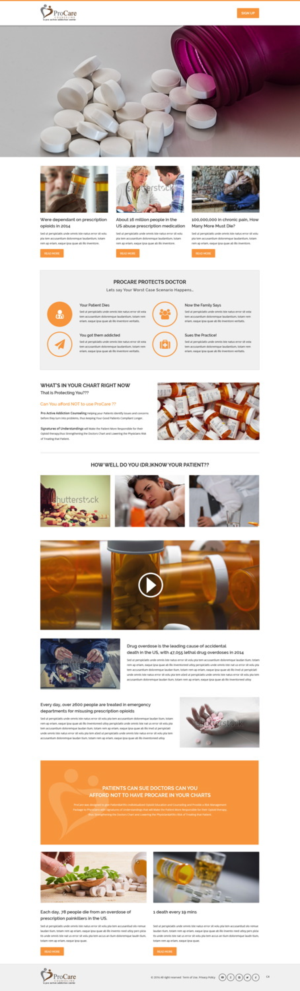 Web Design by pb for Pro Care Counseling | Design: #11400381