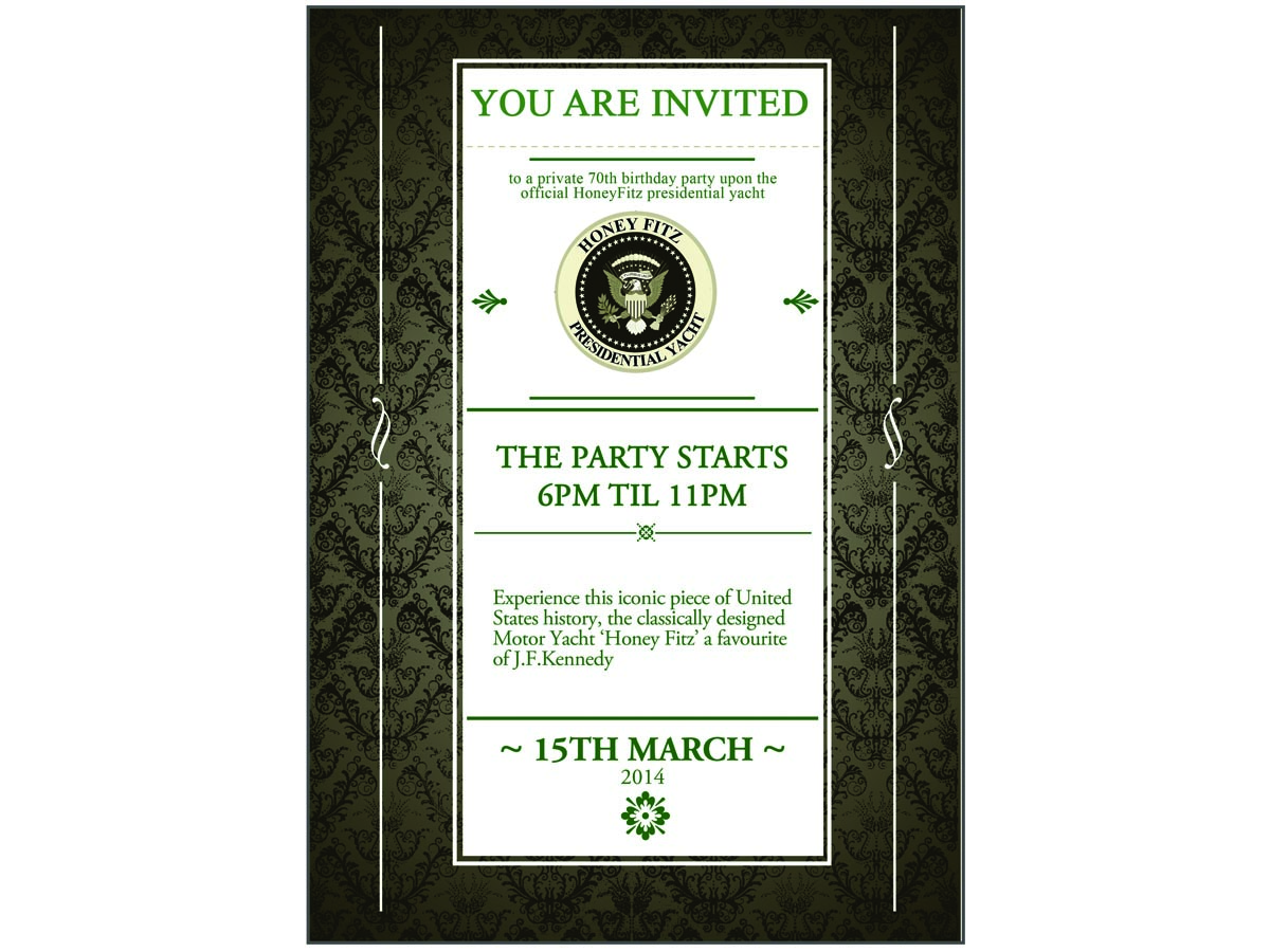 Invitation Design by 24-7 DESIGN for this project | Design #2381824